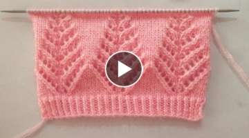 Beautiful Knitting Stitch Pattern For Cardigan 733