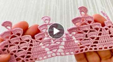 Crochet Towel and Tablecloth Pattern Tutorial 1624