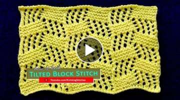 Tilted Blocks Lace 514