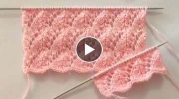 Beautiful Lace Knitting Pattern For Ladies Sweater/ Cardigan / Shawl 736