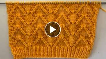Knitting Design For Ladies Sweater/Cardigan 1355