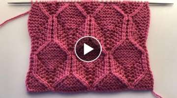 Very Beautiful Knitting Stitch Pattern For Blankets 1124